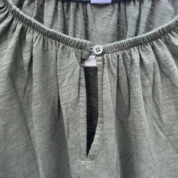 Old Navy NWT Peasant Blouse, Green, Small - Picture 2 of 6